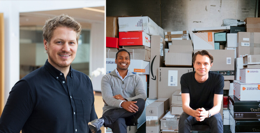 Håkon Høst Brunsell i Schibsted Ecommerce & Distribution og Turnr-gründerne Daniel Mattebo og Linus Robertsson samarbeider om å utvikle en løsning for bærekraftig retur med Helthjem. Der utenlandske aktører hjelper forhandlere med å selge unna returvarer, ønsker disse å kutte antall kilometer kjørt. Håkon Høst Brunsell i Schibsted Ecommerce & Distribution og Turnr-gründerne Daniel Mattebo og Linus Robertsson samarbeider om å utvikle en løsning for bærekraftig retur med Helthjem. Der utenlandske aktører hjelper forhandlere med å selge unna returvarer, ønsker disse å kutte antall kilometer kjørt.