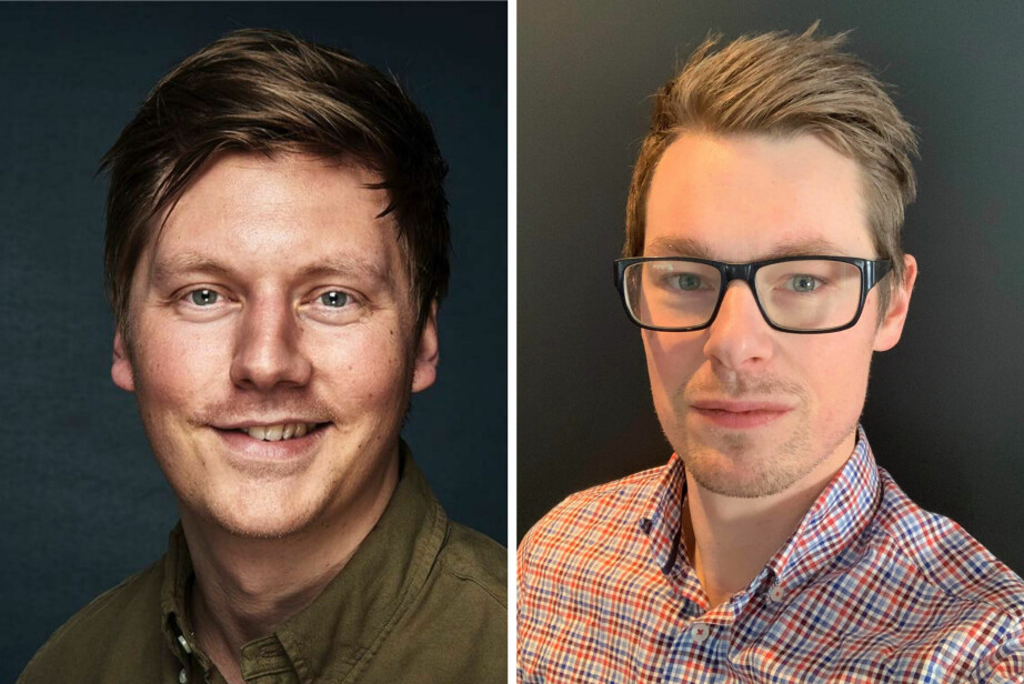 Ingvar Aune og Peter Totland står bak startupen Sirken.