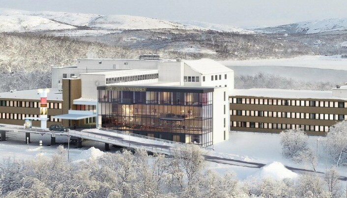 Slik ser man for seg det nye senteret for utdanning og entreprenørskap i det gamle sykehusbygget i Kirkenes. Slik ser man for seg det nye senteret for utdanning og entreprenørskap i det gamle sykehusbygget i Kirkenes.