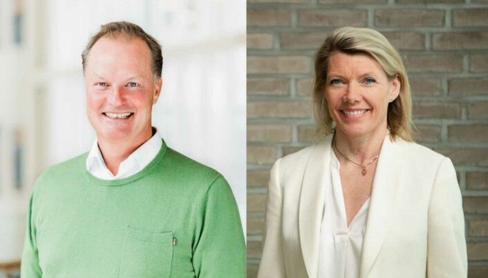 Øyvind Thomassen, Sbanken og Kjerstin Braathen, DNB. Øyvind Thomassen, Sbanken og Kjerstin Braathen, DNB.