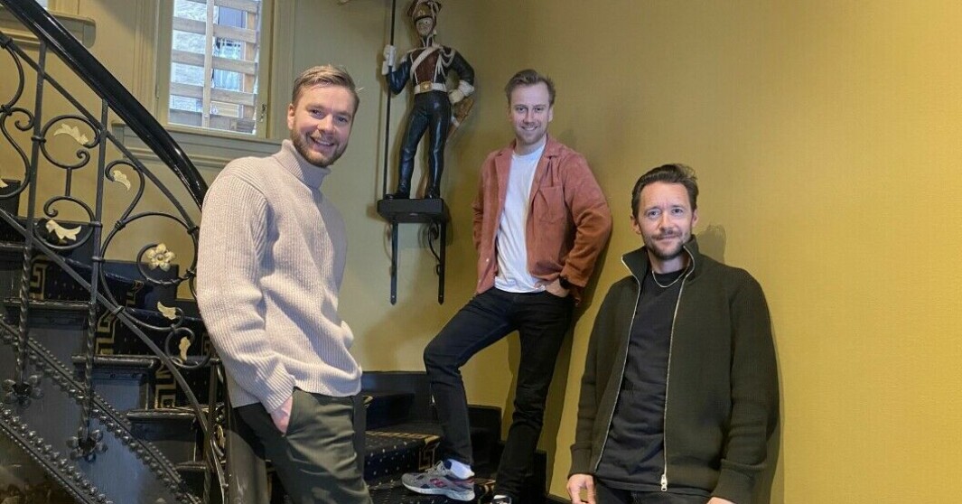 Morten Asbjørnsen (t.v.), Jørgen Berntson Aase og Thomas «Fingern» Gullestad Morten Asbjørnsen (t.v.), Jørgen Berntson Aase og Thomas «Fingern» Gullestad