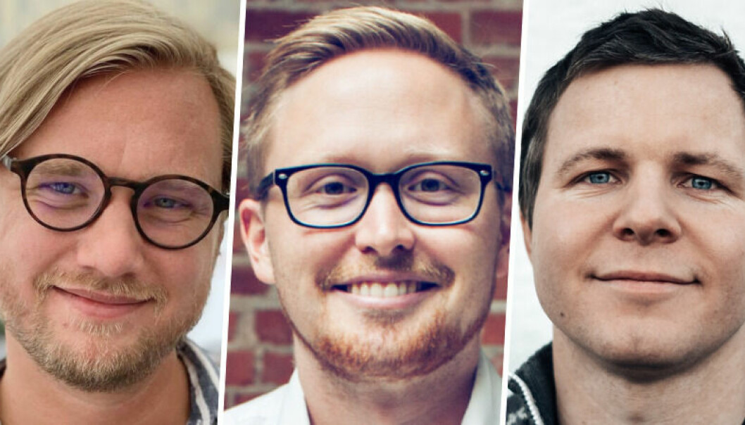 Det nye Breyta-teamet: Vegard Steen, Chris Moen og Jan Tore Stølsvik.