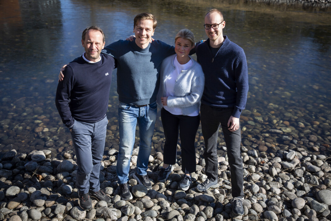 Balázs Kisfali, Evan Ramenskiy, Ingrid Sofie Øvrum Sem og Jonas Modling i Shapemaker. Balázs Kisfali, Evan Ramenskiy, Ingrid Sofie Øvrum Sem og Jonas Modling i Shapemaker.