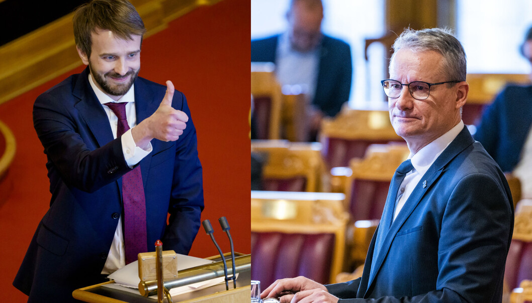 Næringsminister Jan Christian Vestre vendte denne gangen tommelen ned, og fikk med seg Olve Grotle i opposisjonspartiet Høyre. Næringsminister Jan Christian Vestre vendte denne gangen tommelen ned, og fikk med seg Olve Grotle i opposisjonspartiet Høyre.