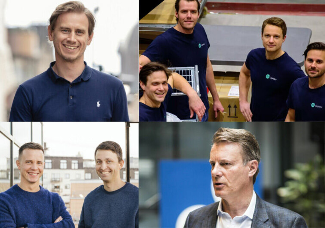 Jon Kåre Stene (øverst til venstre), Tobias Bæck og Johan Bakken (nederst til venstre) og Johan Andresen (nederst til høyre) er blant de som har sansen for 360 Logistics (øverst til høyre). Jon Kåre Stene (øverst til venstre), Tobias Bæck og Johan Bakken (nederst til venstre) og Johan Andresen (nederst til høyre) er blant de som har sansen for 360 Logistics (øverst til høyre).