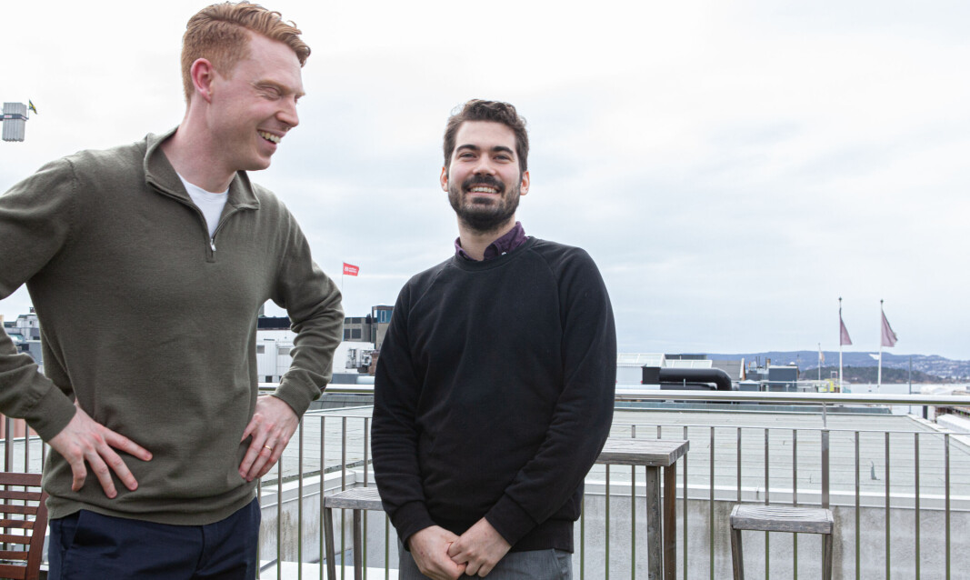 Norden-sjef Alexander Engels og Norges-sjef Peter Jonsson i det svenske låneselskapet Anyfin er klare til å erobre Norge Norden-sjef Alexander Engels og Norges-sjef Peter Jonsson i det svenske låneselskapet Anyfin er klare til å erobre Norge