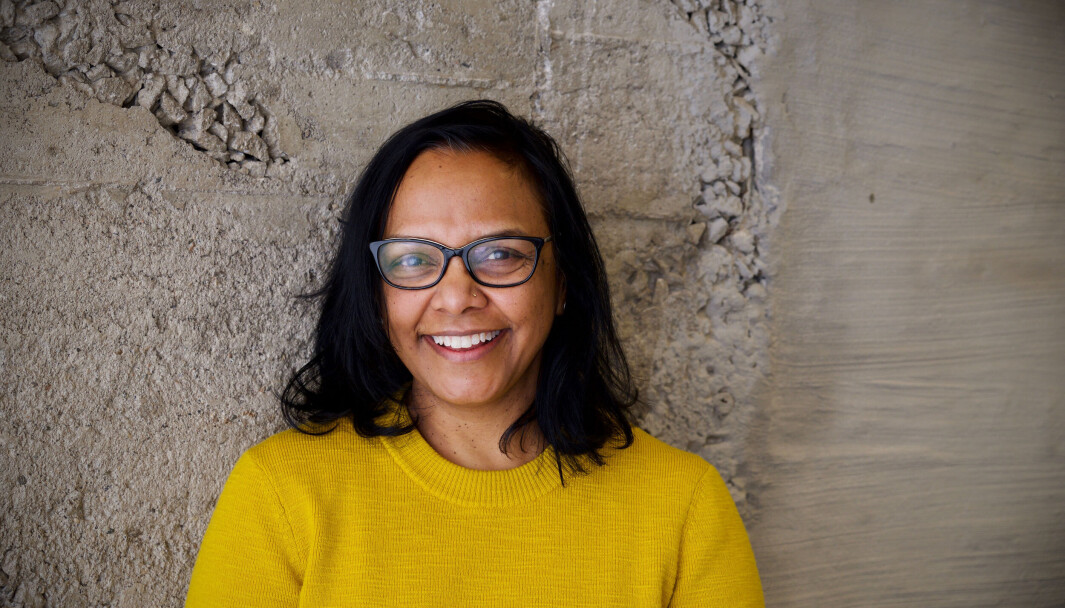Anjali Bhatnagar i Tørn. Anjali Bhatnagar i Tørn.