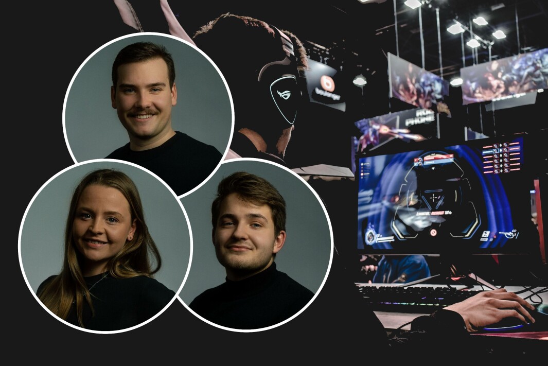 Gründertrioen Haakon Furhe Pettersen (daglig leder, øverst), Benedicte Stiberg (driftssjef) og Fredrik Ahlborg (økonomisjef) i Osirion. Gründertrioen Haakon Furhe Pettersen (daglig leder, øverst), Benedicte Stiberg (driftssjef) og Fredrik Ahlborg (økonomisjef) i Osirion.