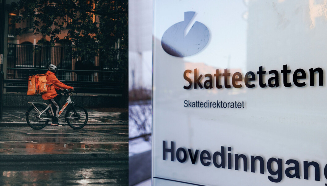 Skattemyndighetene har fattet interesse for budlevering og plattformøkonomi. Skattemyndighetene har fattet interesse for budlevering og plattformøkonomi.