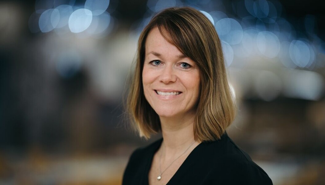 Kjersti Høklingen, leder for teknologi og digitale kanaler for bedriftsmarkedet i DNB Kjersti Høklingen, leder for teknologi og digitale kanaler for bedriftsmarkedet i DNB