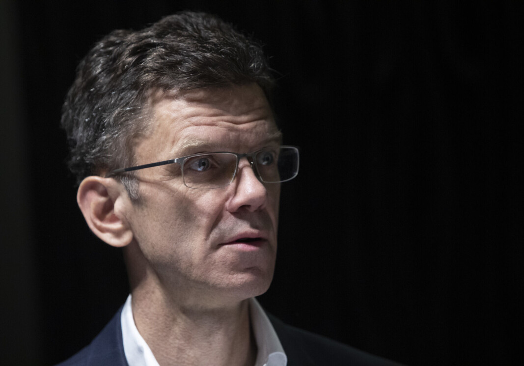 Fornebu 20191213. Petter-Børre Furberg, adm. dir., Telenor Norge under fredagens presentasjon av 5G nettet.Foto: Terje Bendiksby / NTB Fornebu 20191213. Petter-Børre Furberg, adm. dir., Telenor Norge under fredagens presentasjon av 5G nettet.Foto: Terje Bendiksby / NTB