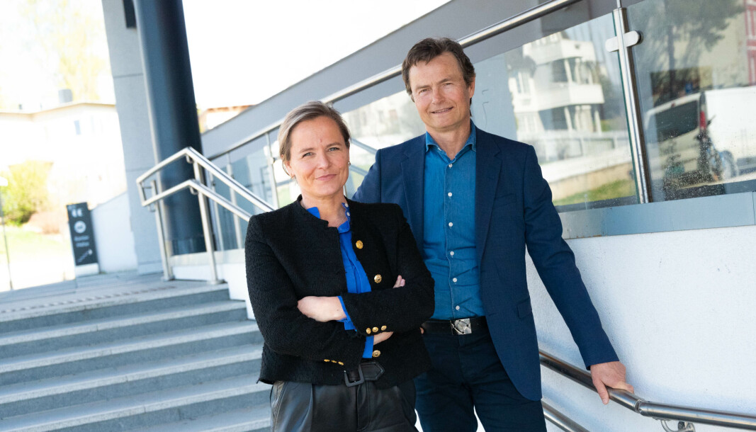 Anette Mellbye (Innlandet Science Park) og Tore Anstein Dobloug (Sparebankstiftelsen Hedmark). Anette Mellbye (Innlandet Science Park) og Tore Anstein Dobloug (Sparebankstiftelsen Hedmark).