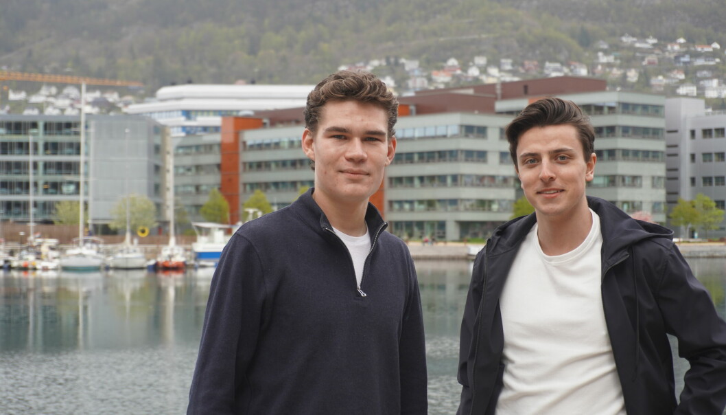 Oliver Badawy og Henrik Glittenberg startet Atlo da de gikk på videregående skole.