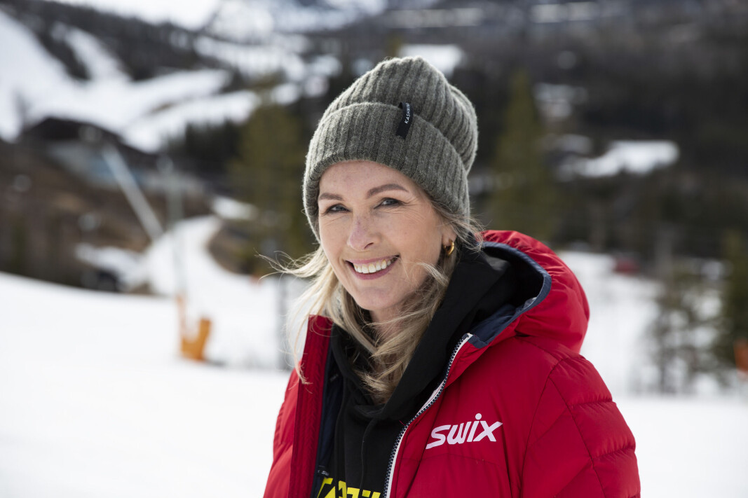 Anita Krohn Traaseth under Startup Extreme i Hemsedal i slutten av april. Anita Krohn Traaseth under Startup Extreme i Hemsedal i slutten av april.