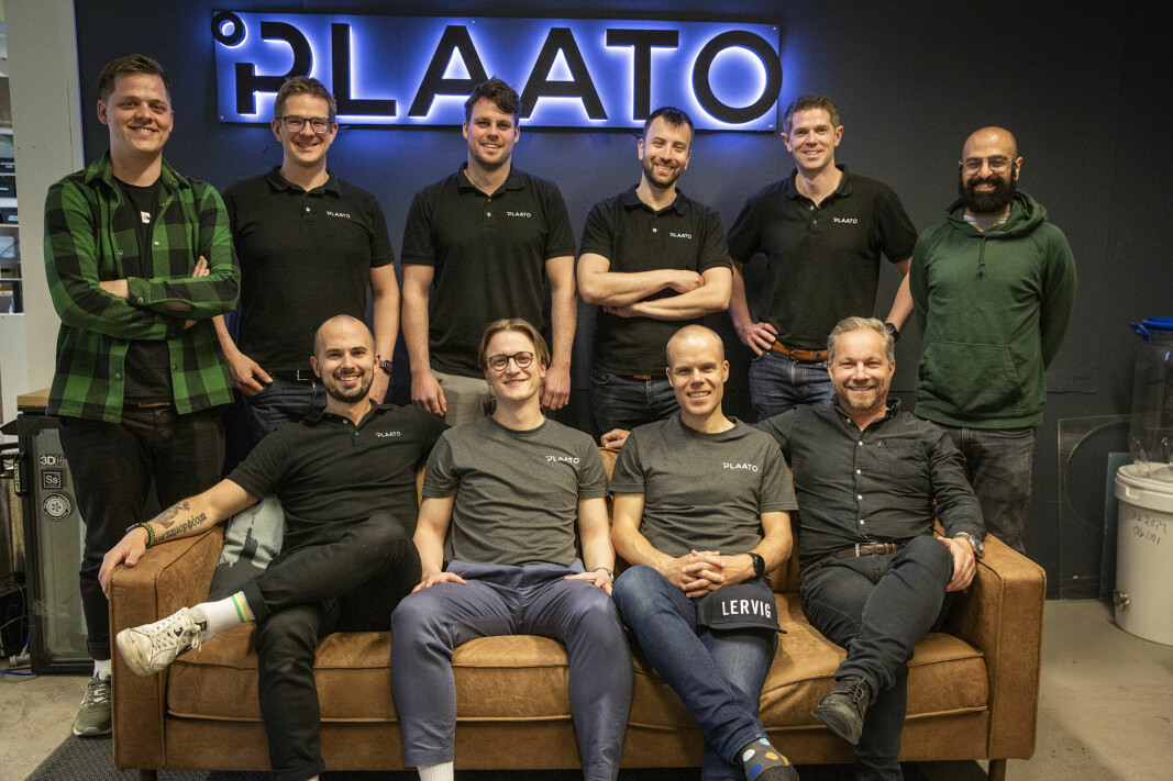 Teamet i Plaato har vokst fra fire til 17 på et drøyt år.