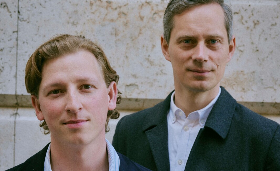 Investeringssjef Oliver Sjöstedt t.v. og ledende partner Johan Lorenzen har startet Upfin - Nordens første dedikerte fintech-fond. Investeringssjef Oliver Sjöstedt t.v. og ledende partner Johan Lorenzen har startet Upfin - Nordens første dedikerte fintech-fond.