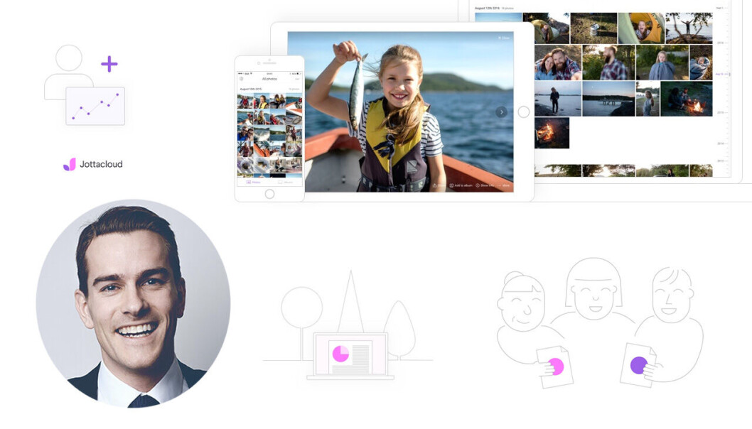 Joakim Karlsen i Hawk Infinity er investor i Jotta Group som står bak skylagringstjenesten Jottacloud og har vært på oppkjøpsraid med lånte penger. Joakim Karlsen i Hawk Infinity er investor i Jotta Group som står bak skylagringstjenesten Jottacloud og har vært på oppkjøpsraid med lånte penger.