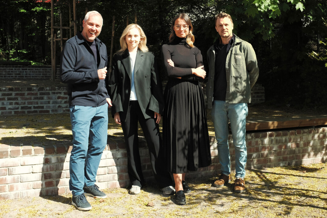 F.v. Mattias Olofsson (CEO Arc), Camilla Martinussen (daglig leder Goods), Sanda Zahirovic (daglig leder Heydays), Mathias Haddal Hovet (medgründer Heydays og Goods). F.v. Mattias Olofsson (CEO Arc), Camilla Martinussen (daglig leder Goods), Sanda Zahirovic (daglig leder Heydays), Mathias Haddal Hovet (medgründer Heydays og Goods).