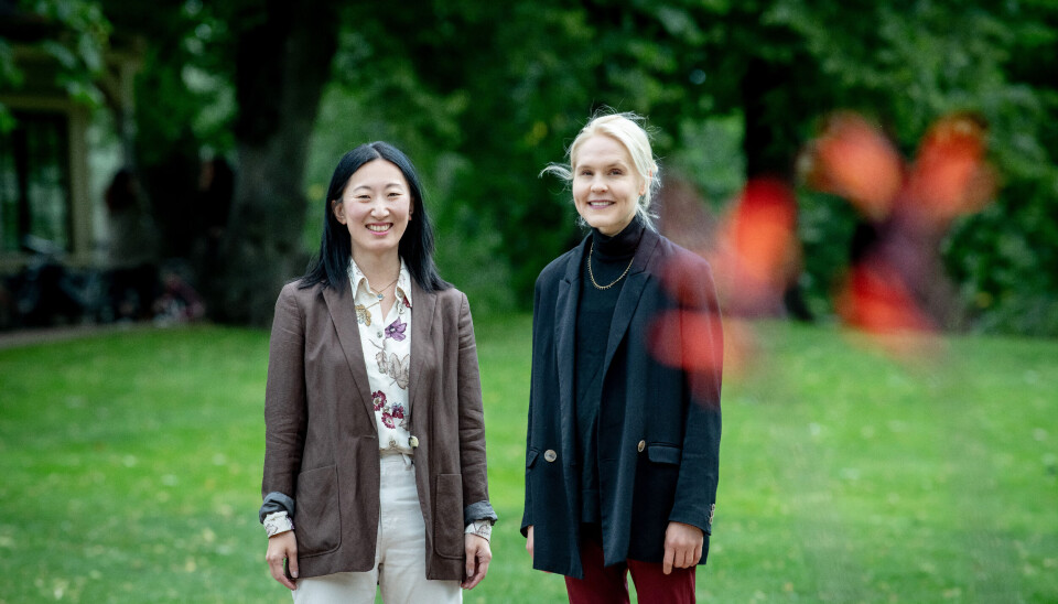 Siw Andersen og Tonje Ørnholt i Oslo Business Region.