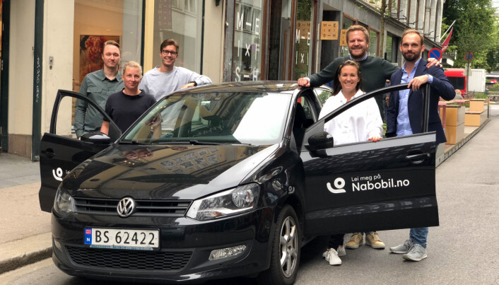 Nabobil-teamet i 2019. Fra venstre Theodor Tonum, Jenny Sjögren, August Revold Grønli, Lotte Børnick-Sørhaug, Even Tangen Heggernes og Christian Persson Hager. Nabobil-teamet i 2019. Fra venstre Theodor Tonum, Jenny Sjögren, August Revold Grønli, Lotte Børnick-Sørhaug, Even Tangen Heggernes og Christian Persson Hager.