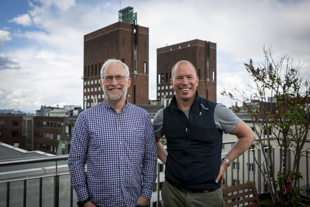 Gründer Ivar Sagemo i Aims har ansatt Thomas Wilsher som ny teknologisjef. Gründer Ivar Sagemo i Aims har ansatt Thomas Wilsher som ny teknologisjef.