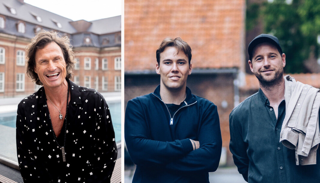 Petter Stordalen investerer i Tjommi for andre gang. Gründer Henrik Johannessen (til venstre) og Tjommis CMO Jesper Tilsted Brok. Petter Stordalen investerer i Tjommi for andre gang. Gründer Henrik Johannessen (til venstre) og Tjommis CMO Jesper Tilsted Brok.