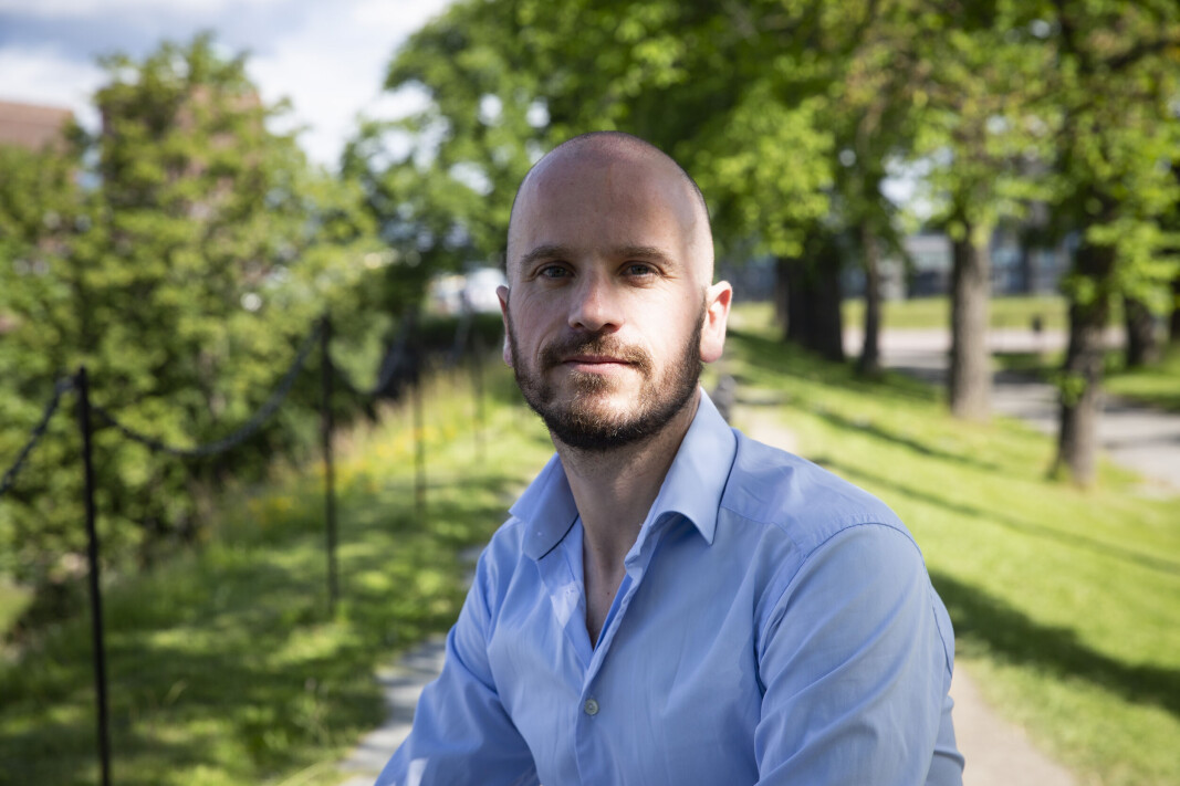 Jan Børge Sagmo møtte veggen som gründer. Jan Børge Sagmo møtte veggen som gründer.