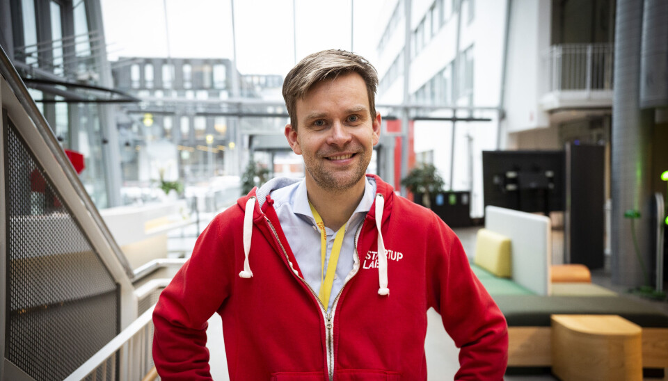 Gisle Østereng i Startuplab redegjør for klimaporteføljen.