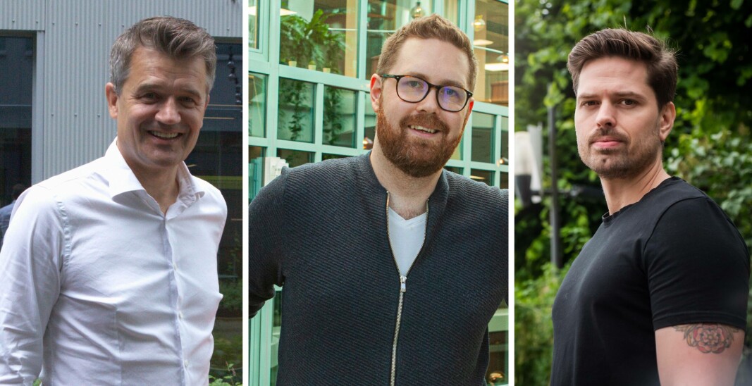 Vipps-sjef Rune Garborg ble medlem nr, 37 i Fintech Norway. Det gleder både generalsekretær Daniel Isdal Furset og initiativtaker Alf Gunnar Andersen. Vipps-sjef Rune Garborg ble medlem nr, 37 i Fintech Norway. Det gleder både generalsekretær Daniel Isdal Furset og initiativtaker Alf Gunnar Andersen.