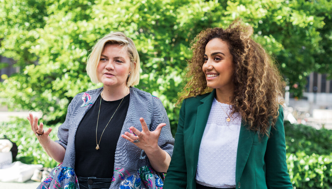 Nora Bavey og Thea Messel står bak Unconventional Ventures og dets nye fond. Foto: Daniela Spiroska/Unconventional Ventures Nora Bavey og Thea Messel står bak Unconventional Ventures og dets nye fond. Foto: Daniela Spiroska/Unconventional Ventures