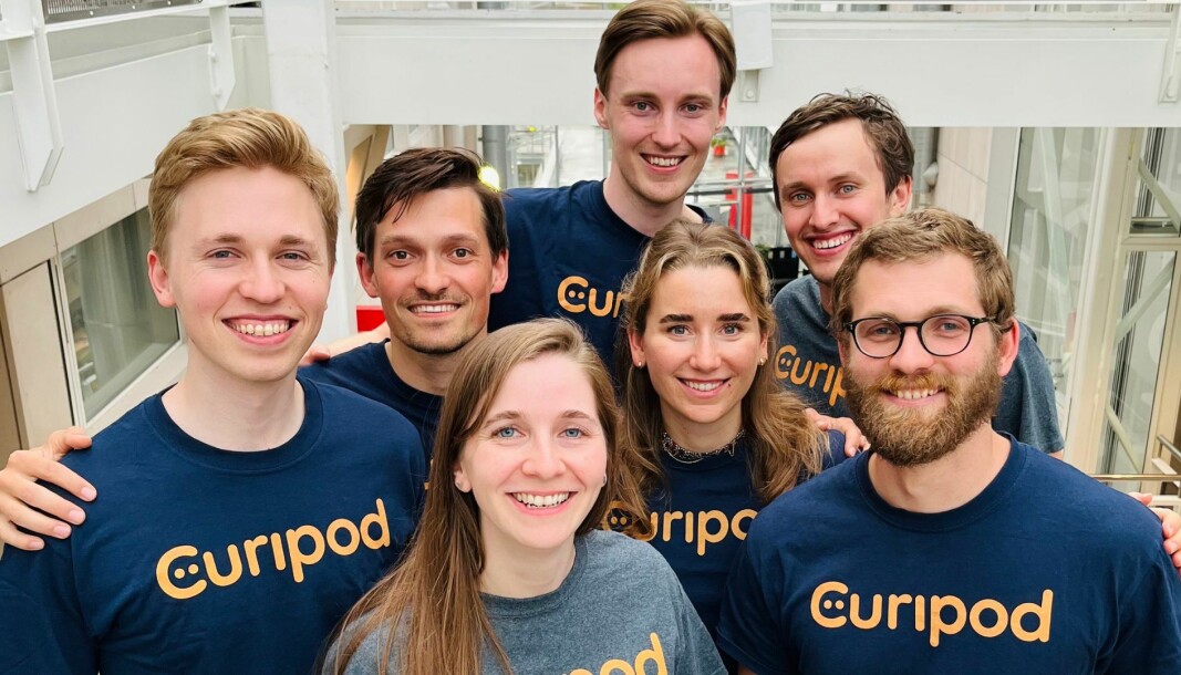 Teamet bak Curipod Teamet bak Curipod