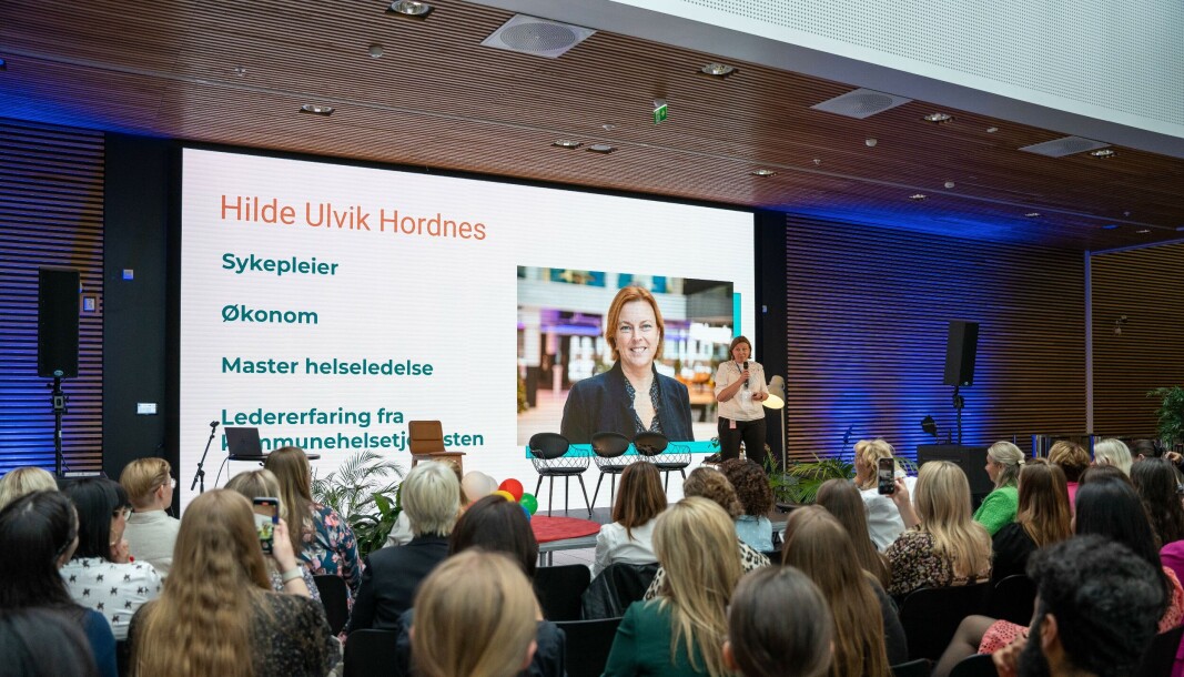 Daglig leder i Dynamon, Hilde Ulvik Hordnes, på scenen under avslutningen av Google Veksthus #WeStart sitt program for kvinnelige gründere i juni. Daglig leder i Dynamon, Hilde Ulvik Hordnes, på scenen under avslutningen av Google Veksthus #WeStart sitt program for kvinnelige gründere i juni.