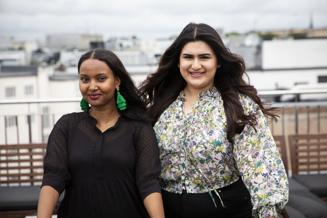 Sundus Osman (t.v.) og Karishma Kaul har startet SASU. Sundus Osman (t.v.) og Karishma Kaul har startet SASU.