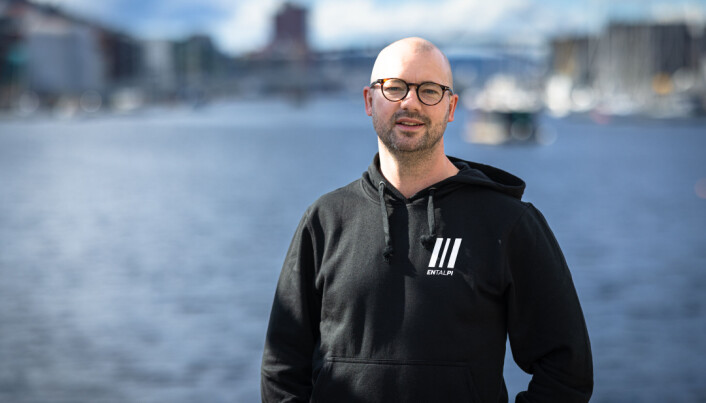 Med-gründer og sjef i Entalpi, Roger Holthe Olsen. Med-gründer og sjef i Entalpi, Roger Holthe Olsen.