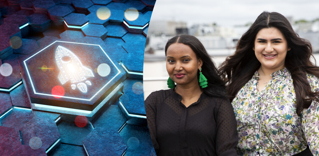 Sundus Osman og Karishma Kaul i Sasu. Sundus Osman og Karishma Kaul i Sasu.
