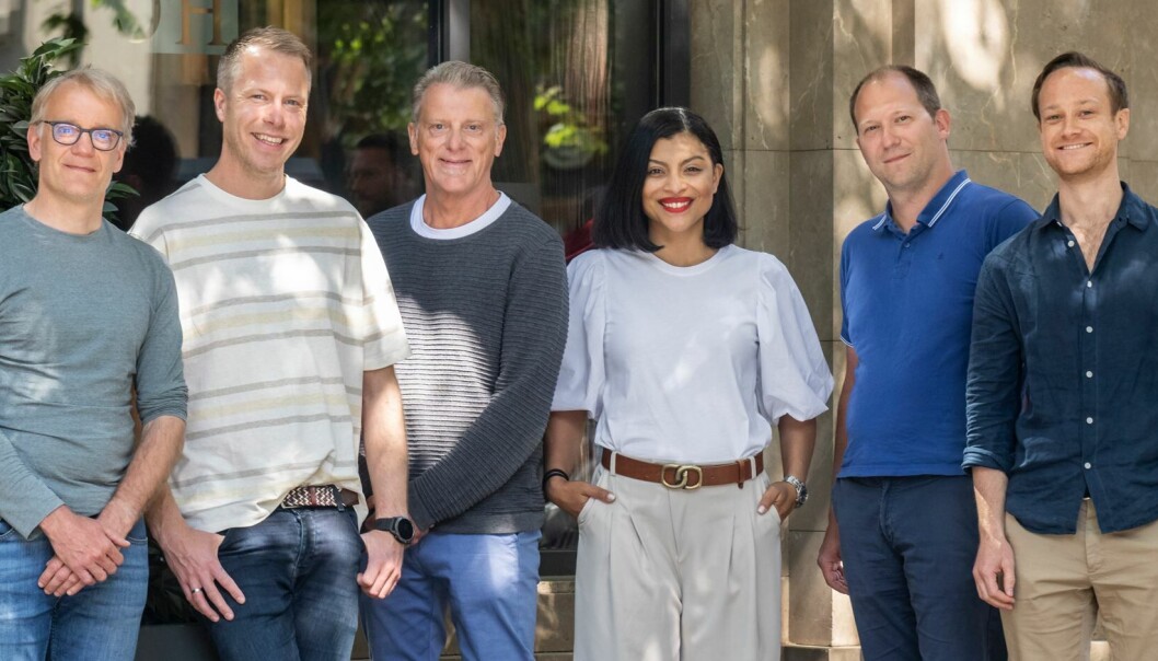 Lederteamet i Xeneta: Niall van de Wouw, Chief Air Freight Officer; Patrik Berglund, CEO; Paul Mullins, CRO; Katherine Barrios, CMO; Erik Devetak, CPO; George Thomas, COO. Lederteamet i Xeneta: Niall van de Wouw, Chief Air Freight Officer; Patrik Berglund, CEO; Paul Mullins, CRO; Katherine Barrios, CMO; Erik Devetak, CPO; George Thomas, COO.