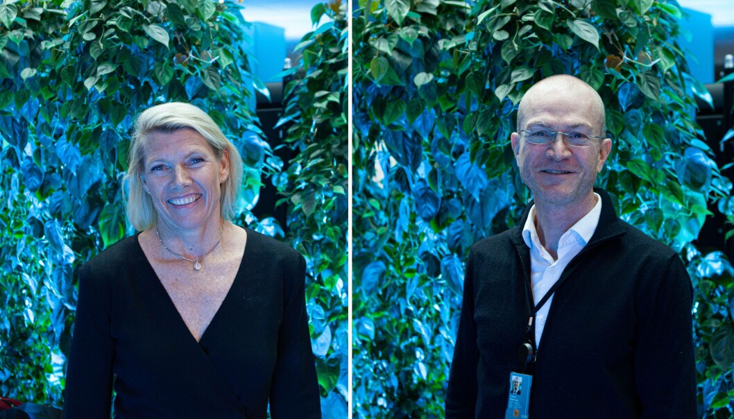 Konsernsjef i DNB Kjerstin Braathen og Anders Østensvig, investeringsansvarlig i DNB Ventures har fått utvidet investeringshorisonten til banken. Konsernsjef i DNB Kjerstin Braathen og Anders Østensvig, investeringsansvarlig i DNB Ventures har fått utvidet investeringshorisonten til banken.