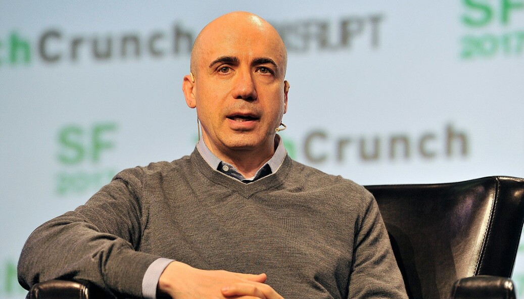 Venture-investor Yuri Milner under et Techchrunch arrangement Venture-investor Yuri Milner under et Techchrunch arrangement