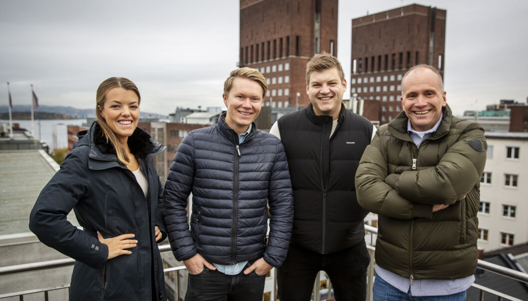 Seen-teamet har sørget for en formidabel utvikling. F,v, Mari Helsvig, Martin Hornburg, Marius Tungesvik, Martin Nerstad. Seen-teamet har sørget for en formidabel utvikling. F,v, Mari Helsvig, Martin Hornburg, Marius Tungesvik, Martin Nerstad.