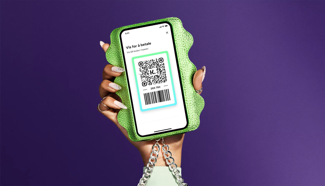 Man får håpe at Klarna QR-løsning byr på en smoothere opplevelse enn det ser ut til å være å holde i det telefondekselet. Man får håpe at Klarna QR-løsning byr på en smoothere opplevelse enn det ser ut til å være å holde i det telefondekselet.