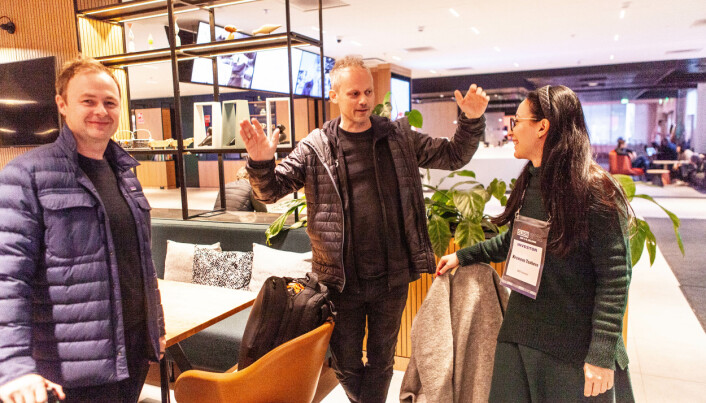 Snö-trioen Magne Uppman, Teodor Bjerrang og Kremena Tosheva var klare til å dra da Shifter fikk fanget dem for en prat. Snö-trioen Magne Uppman, Teodor Bjerrang og Kremena Tosheva var klare til å dra da Shifter fikk fanget dem for en prat.