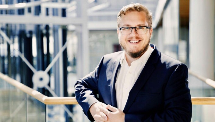TREKKER PÅ RESSURSENE: Joakim Bredahl jobber mer overordnet med startups og er trukket inn i Invertapro-prosjektet fra Nordeas side.