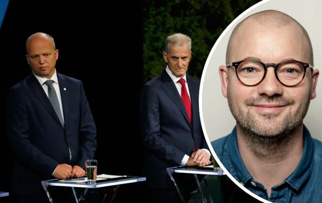 Roger Holthe Olsen (innfelt høyre) sender en bekymringsmelding til statsminister Støre og finansminister Vedum. Roger Holthe Olsen (innfelt høyre) sender en bekymringsmelding til statsminister Støre og finansminister Vedum.