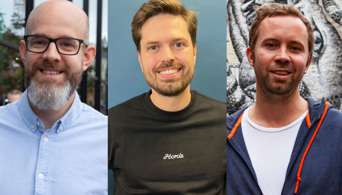 Fr.v. Svein Ove Kvalsund, Kravia, Alf Gunnar Andersen, Horde og Andreas Mjelde Two Fr.v. Svein Ove Kvalsund, Kravia, Alf Gunnar Andersen, Horde og Andreas Mjelde Two