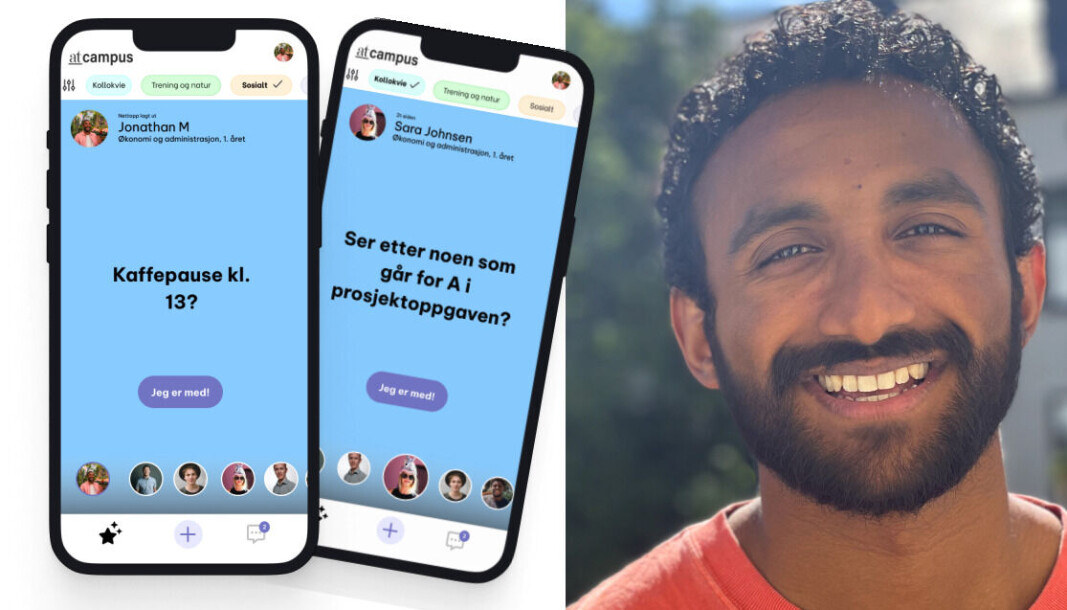 Jonathan Mylvaganam jobbet fire år i Vipps, sist som produktsjef. I 2020 etablerte han Atcampus, en app som skal hindre frafall og utenforskap. Gründeren planlegger nå full utrulling av appen i 2023, og minst én seriegründer har allerede investert – Pandemien akselererte ikke bare digitaliseringen hos universitetene, men også anerkjennelsen av psykisk studenthelse og behovet for trivsel ved studiestedet, sier han. Jonathan Mylvaganam jobbet fire år i Vipps, sist som produktsjef. I 2020 etablerte han Atcampus, en app som skal hindre frafall og utenforskap. Gründeren planlegger nå full utrulling av appen i 2023, og minst én seriegründer har allerede investert – Pandemien akselererte ikke bare digitaliseringen hos universitetene, men også anerkjennelsen av psykisk studenthelse og behovet for trivsel ved studiestedet, sier han.