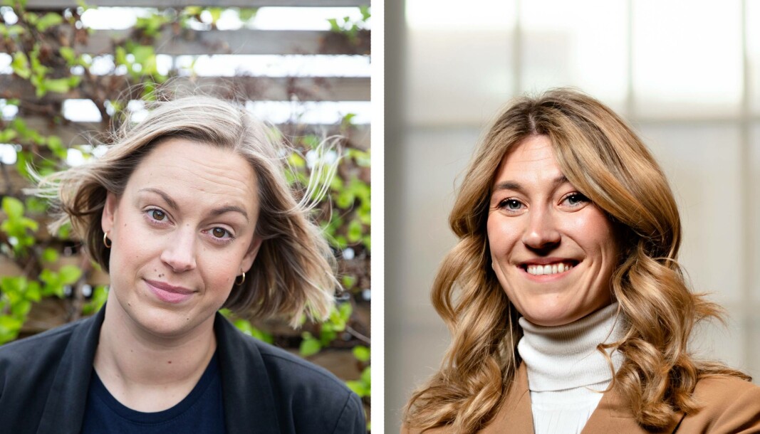 2022 gikk helt ikke på skinner for verken Dealflows Stine Sofie Grindheim Simonsen, t.v., eller Folkeinvests Amalie Holt. 2022 gikk helt ikke på skinner for verken Dealflows Stine Sofie Grindheim Simonsen, t.v., eller Folkeinvests Amalie Holt.