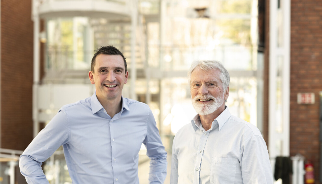 CEO Robert Svendsen og styreleder Bård Mikkelsen CEO Robert Svendsen og styreleder Bård Mikkelsen