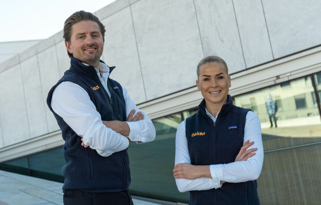 Fabian Grimelund og Evelina Olsson startet Okida i 2018. Etter bare fire år har de gjort selskapet lønnsomt. Fabian Grimelund og Evelina Olsson startet Okida i 2018. Etter bare fire år har de gjort selskapet lønnsomt.