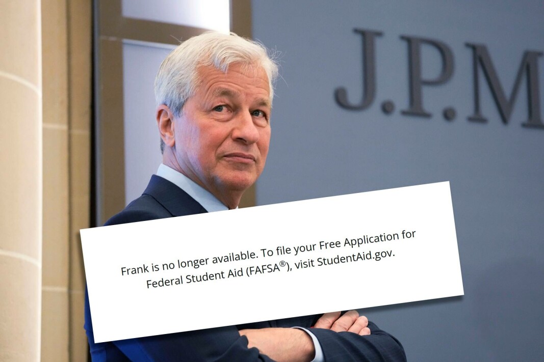 JP Morgan, her ved CEO Jamie Dimon, anklager gründer for forfalskning før oppkjøp. JP Morgan, her ved CEO Jamie Dimon, anklager gründer for forfalskning før oppkjøp.