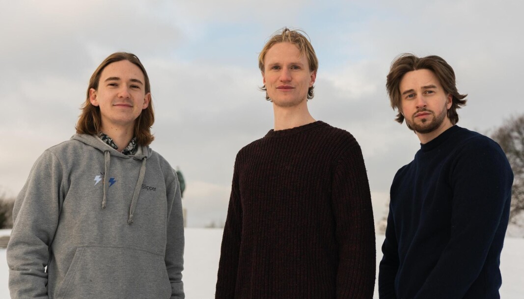Slipper-gründerne Joakim Stene Preston, Jon Kasper Stensåsen og Viktor Lange Lundaas tilbyr en automatisk byttetjeneste på strømavtaler, uten at de har hatt kontakt med bransjen. – Men det er ett selskap som har gjort sitt for å prøve å blokkere hele konseptet vårt, sier Preston. Slipper-gründerne Joakim Stene Preston, Jon Kasper Stensåsen og Viktor Lange Lundaas tilbyr en automatisk byttetjeneste på strømavtaler, uten at de har hatt kontakt med bransjen. – Men det er ett selskap som har gjort sitt for å prøve å blokkere hele konseptet vårt, sier Preston.
